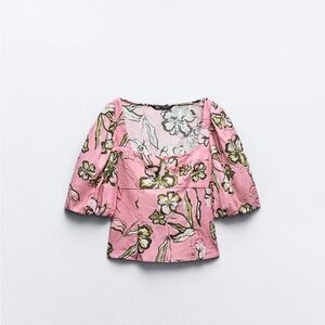Zara Printed Top